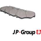 Front brake pad set (4 pcs) JP GROUP - 1263601910