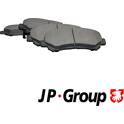 Front brake pad set (4 pcs) JP GROUP - 4363600810