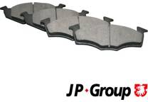 Front brake pad set