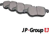 Front brake pad set