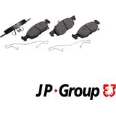 Front brake pad set JP GROUP - 1263607710