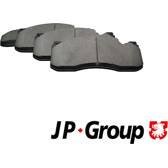 Front brake pad set JP GROUP - 1463601710