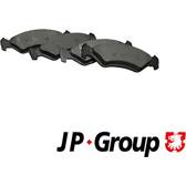 Front brake pad set JP GROUP - 1563601510