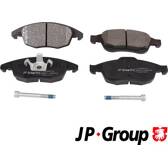 Front brake pad set JP GROUP - 3163600710