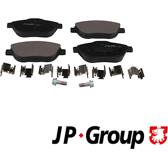 Front brake pad set JP GROUP - 3163604210