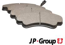 Front brake pad set