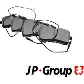 Front brake pad set JP GROUP - 4163602510