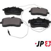 Front brake pad set JP GROUP - 4163607510