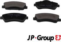 Front brake pad set