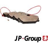 Front brake pad set JP GROUP - 4363600210