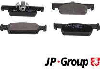 Front brake pad set