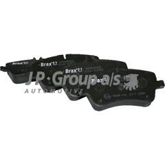 Jeu de 4 plaquettes de frein avant JP GROUP - 1363600710
