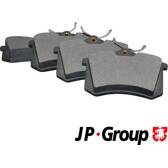 Jeu de plaquettes de frein arrière JP GROUP - 1163706310