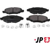 Jeu De 4 Plaquettes De Frein Avant ABS Pour Peugeot 206 - Essence 1998, Neuf Original