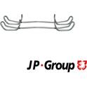 Kit d'accessoires (plaquette de frein) JP GROUP - 1163650210