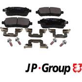 Kit pastiglie freno anteriore JP GROUP - 3863604610
