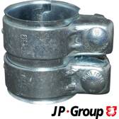 Pipe Connector, exhaust system JP GROUP - 1421400200