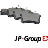Rear brake pad set JP GROUP - 1163706310