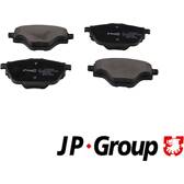 Rear brake pad set JP GROUP - 3163700610