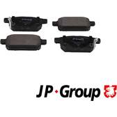 Rear brake pad set JP GROUP - 4763700210