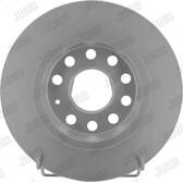 Bremssatz (2 Bremsscheiben) JURID - 562614JC