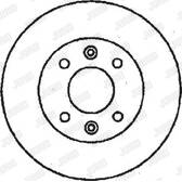 Bremssatz (2 Bremsscheiben) JURID - 561253JC
