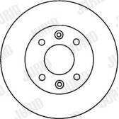 Bremssatz (2 Bremsscheiben) JURID - 561334JC