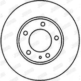 Bremssatz (2 Bremsscheiben) JURID - 561967JC