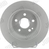 Bosch BD1489 Disques De Frein - Essieu Arrière - Certification ECE R90 1 Jeu De 2 Disques