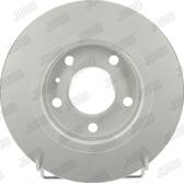 Jeu de 2 disques de frein JURID - 562580JC