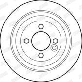 Jeu de 2 disques de frein JURID - 562700JC