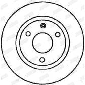 Jeu de 2 disques de frein JURID - 561359JC
