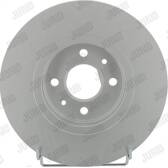 Jeu de 2 disques de frein JURID - 562103JC