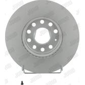 Jeu de 2 disques de frein JURID - 562235JC