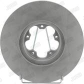 Jeu de 2 disques de frein JURID - 562541JC