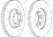 Brake disc set (2)