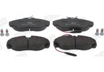 Front brake pad set
