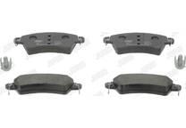Front brake pad set