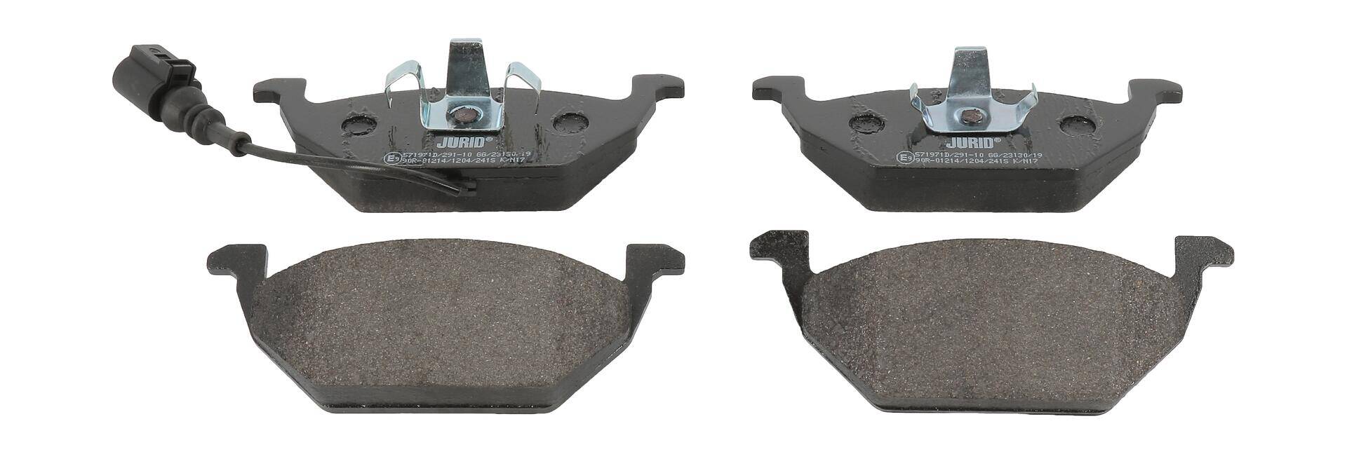 Front brake pad set