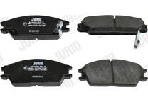 Front brake pad set