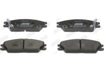 Front brake pad set
