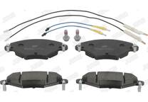 Front brake pad set