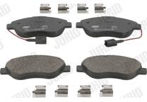 Front brake pad set