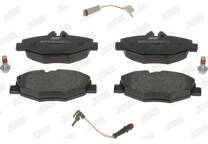 Front brake pad set