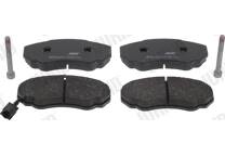 Front brake pad set