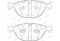 Front brake pad set