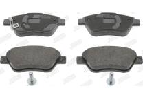 Front brake pad set