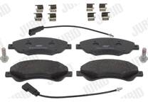 Front brake pad set