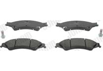 Front brake pad set