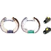 FERODO Kit Freno A Tamburo Posteriore FMK410 - Compatibile Con Smart Fortwo (450/451), Roadster (452) E City-Coupé - Ricambio Originale Con Codici OE 4514230008 - 3